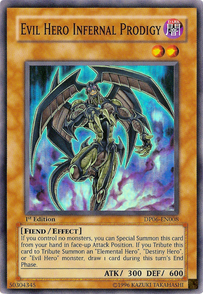 Evil Hero Infernal Prodigy [DP06-EN008] Super Rare | Devastation Store