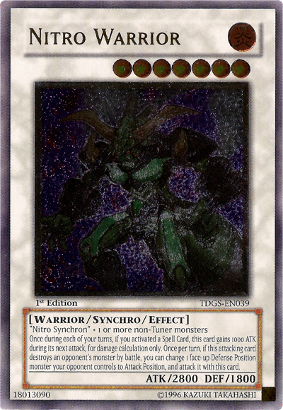 Nitro Warrior [TDGS-EN039] Ultimate Rare | Devastation Store