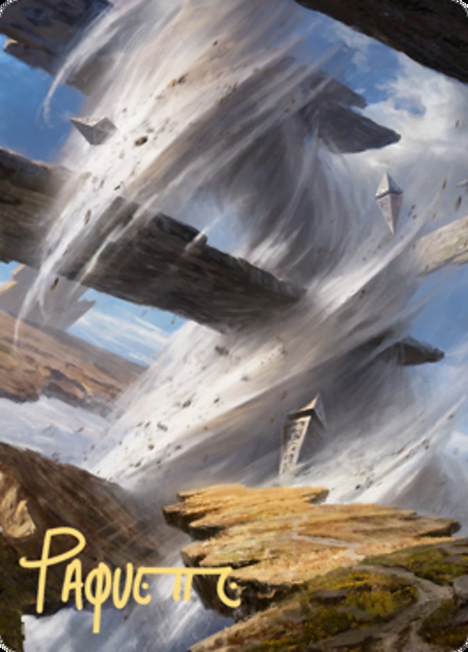Plains 2 Art Card (Gold-Stamped Signature) [Zendikar Rising Art Series] | Devastation Store