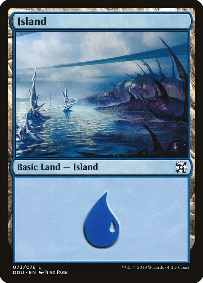 Island (73) [Duel Decks: Elves vs. Inventors] | Devastation Store