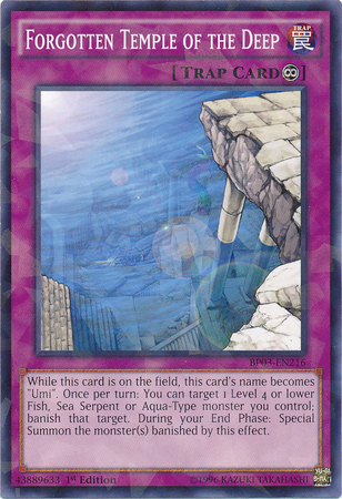 Forgotten Temple of the Deep [BP03-EN216] Shatterfoil Rare | Devastation Store