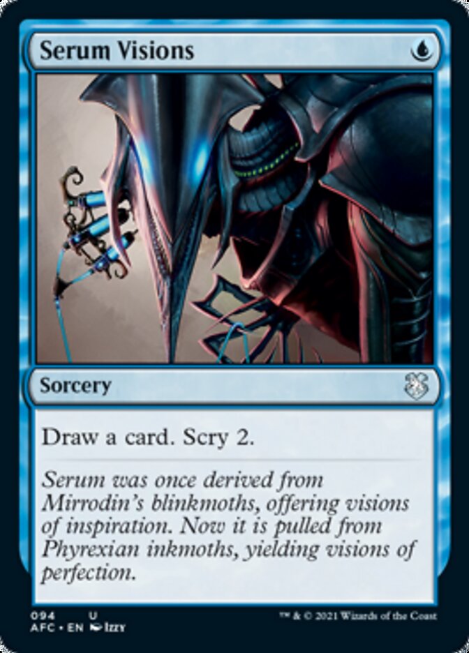 Serum Visions [Dungeons & Dragons: Adventures in the Forgotten Realms Commander] | Devastation Store