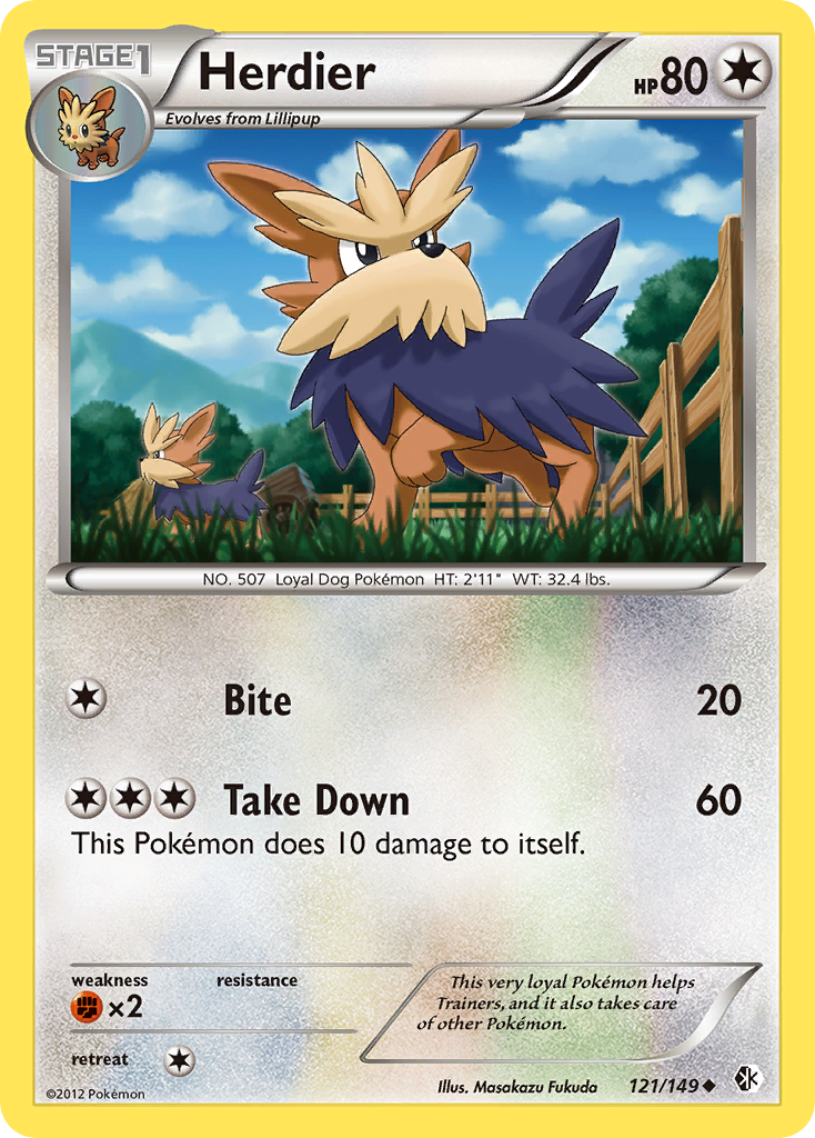 Herdier (121/149) [Black & White: Boundaries Crossed] | Devastation Store