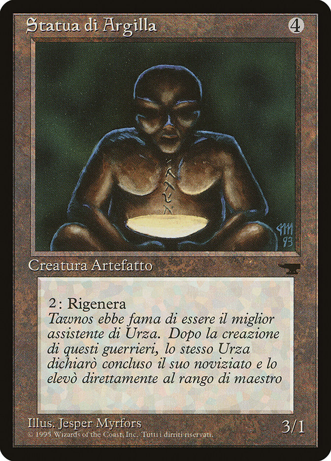 Clay Statue (Italian) - "Statua di Argilla" [Rinascimento] | Devastation Store