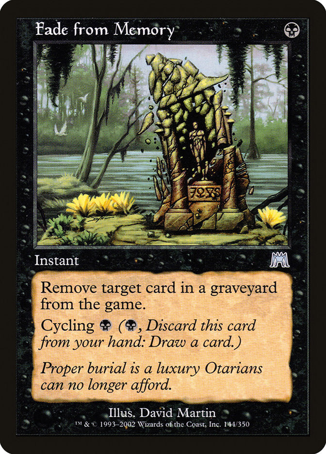 Fade from Memory [Onslaught] - Devastation Store | Devastation Store