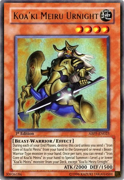 Koa'ki Meiru Urnight [ABPF-EN025] Ultra Rare | Devastation Store