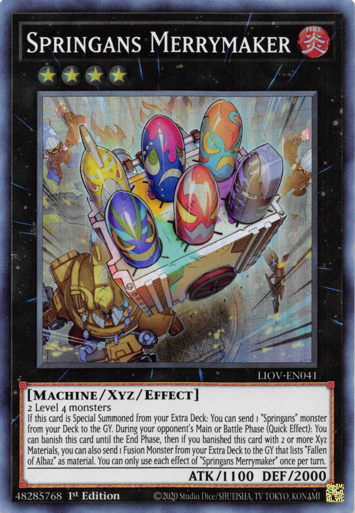 Springans Merrymaker [LIOV-EN041] Super Rare | Devastation Store