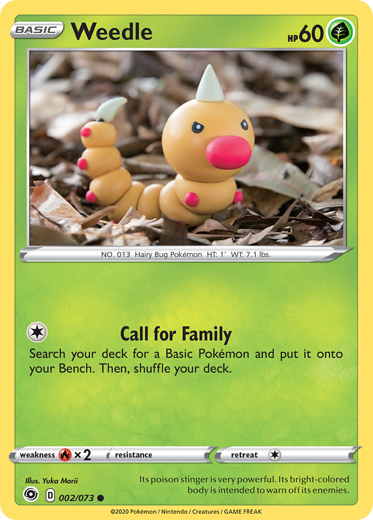 Weedle (002/073) [Sword & Shield: Champion's Path] | Devastation Store