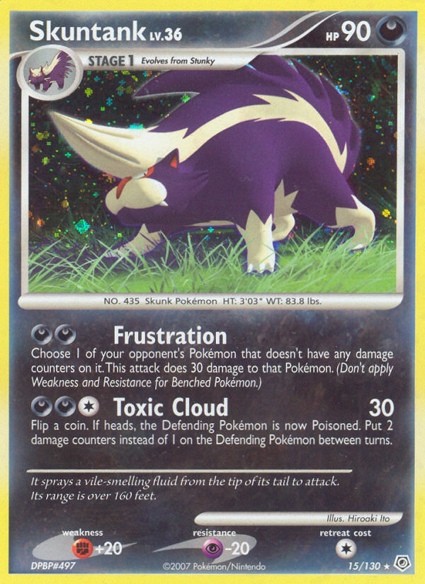 Skuntank (15/130) [Diamond & Pearl: Base Set] | Devastation Store