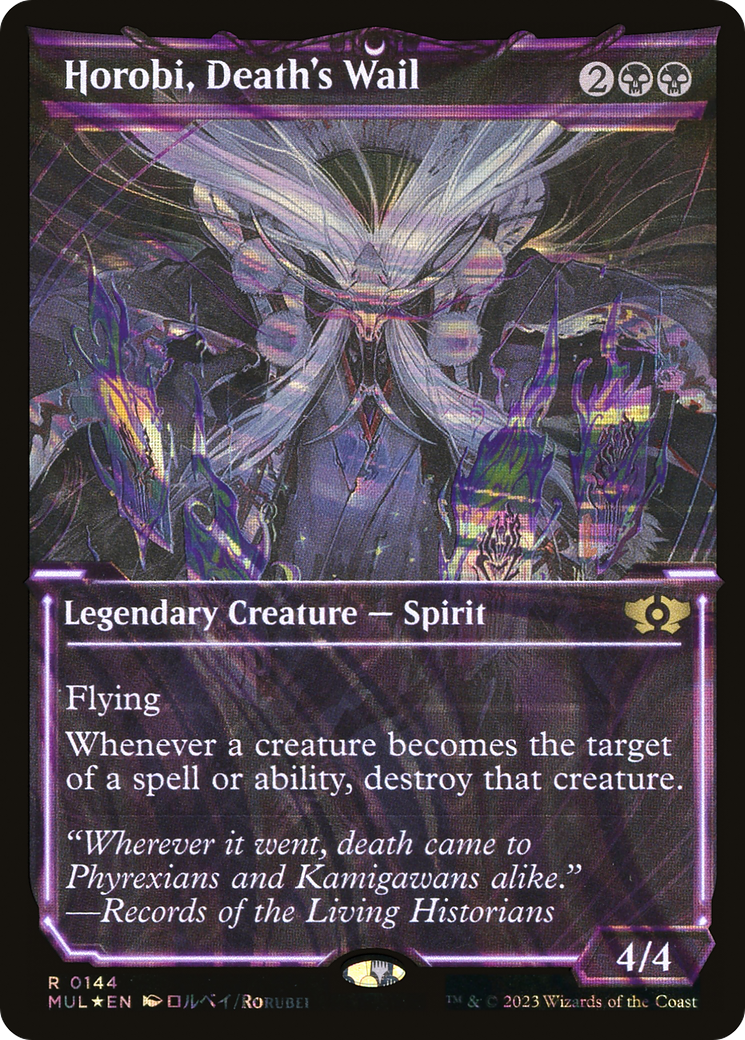 Horobi, Death's Wail (Halo Foil) [Multiverse Legends] | Devastation Store