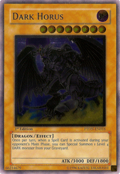 Dark Horus [PTDN-EN016] Ultimate Rare | Devastation Store