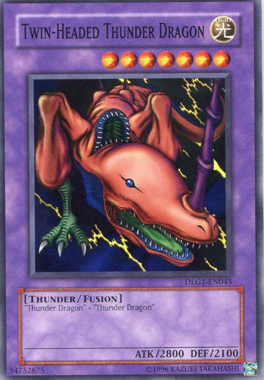 Twin-Headed Thunder Dragon [DLG1-EN043] Common | Devastation Store