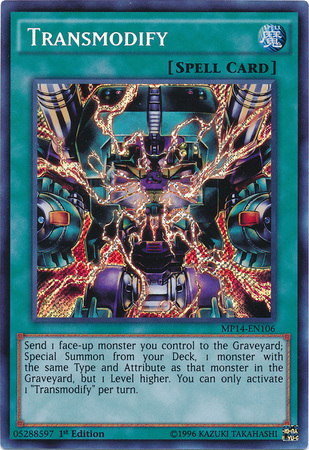 Transmodify [MP14-EN106] Secret Rare | Devastation Store