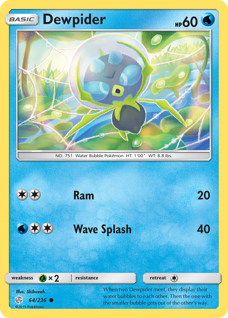 Dewpider (64/236) [Sun & Moon: Cosmic Eclipse] | Devastation Store