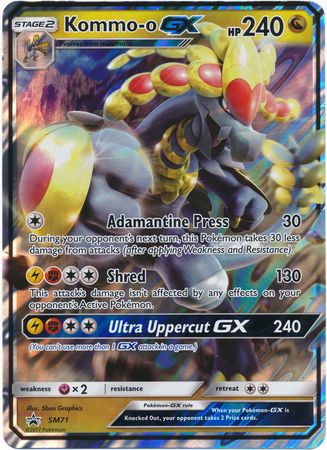 Kommo-o GX (SM71) (Jumbo Card) [Sun & Moon: Black Star Promos] | Devastation Store