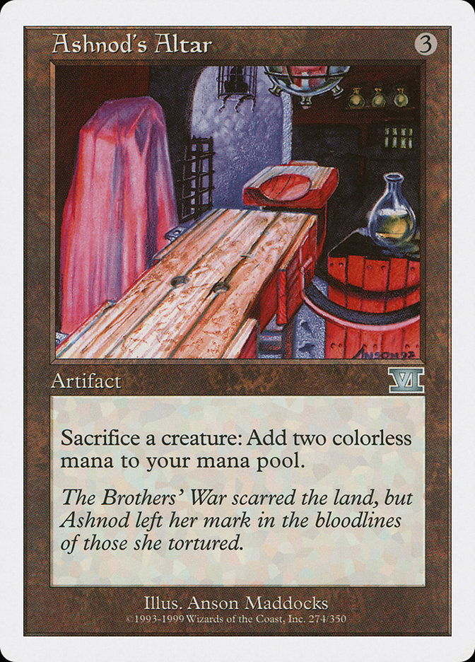 Ashnod's Altar [Classic Sixth Edition] - Devastation Store | Devastation Store