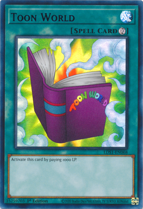 Toon World (Purple) [LDS1-EN068] Ultra Rare | Devastation Store