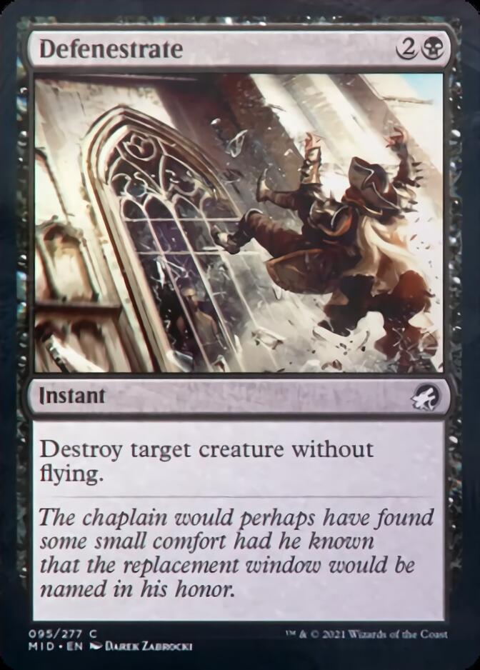 Defenestrate [Innistrad: Midnight Hunt] | Devastation Store