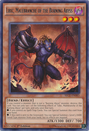 Libic, Malebranche of the Burning Abyss [SECE-EN083] Rare | Devastation Store