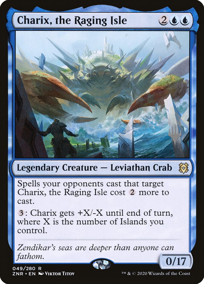 Charix, the Raging Isle (Promo Pack) [Zendikar Rising Promos] | Devastation Store