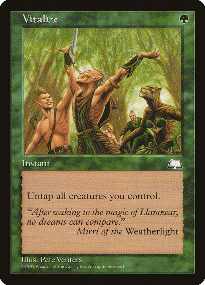 Vitalize [Weatherlight] | Devastation Store