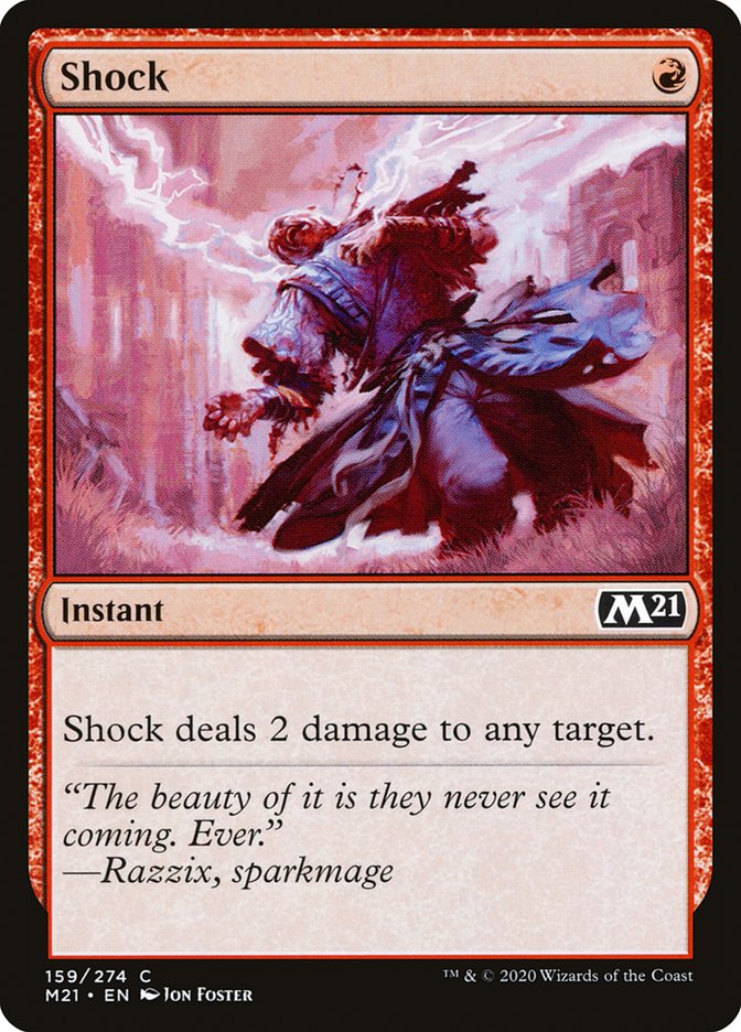 Shock [Core Set 2021] | Devastation Store