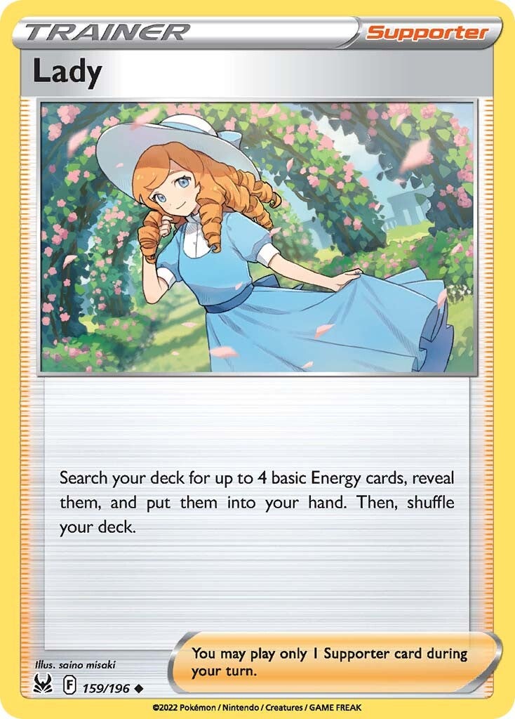 Lady (159/196) [Sword & Shield: Lost Origin] | Devastation Store