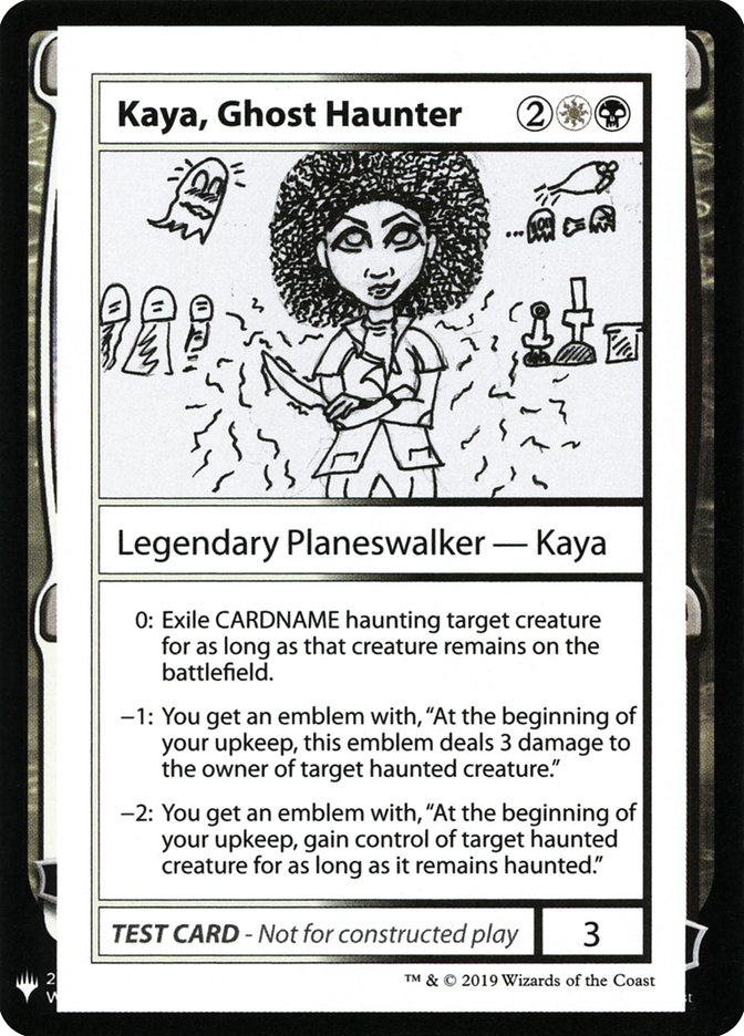 Kaya, Ghost Haunter [Mystery Booster Playtest Cards] | Devastation Store