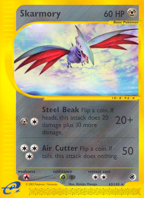 Skarmory (63/165) [Expedition: Base Set] | Devastation Store