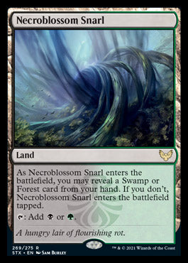 Necroblossom Snarl [Strixhaven: School of Mages] | Devastation Store