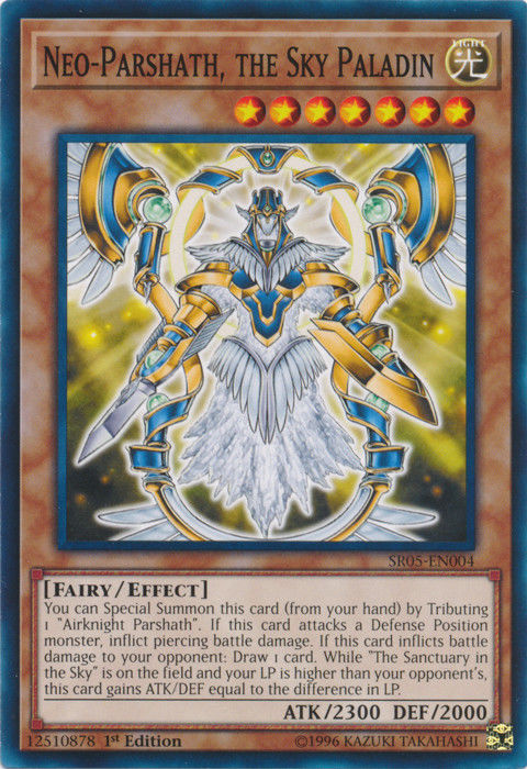 Neo-Parshath, the Sky Paladin [SR05-EN004] Common | Devastation Store