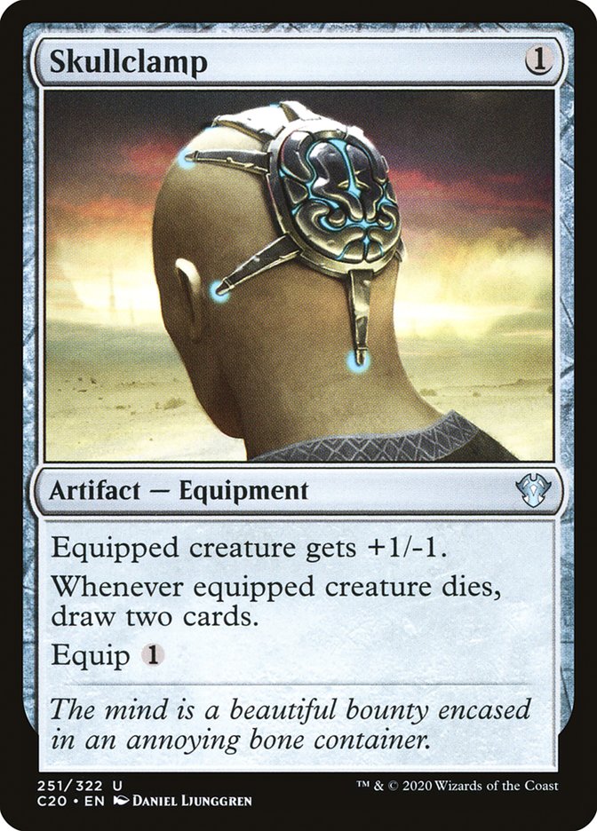 Skullclamp [Commander 2020] | Devastation Store