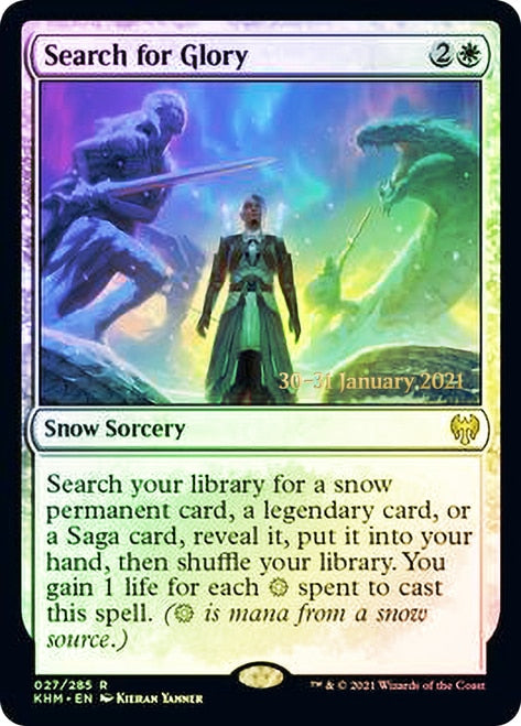 Search for Glory [Kaldheim Prerelease Promos] | Devastation Store