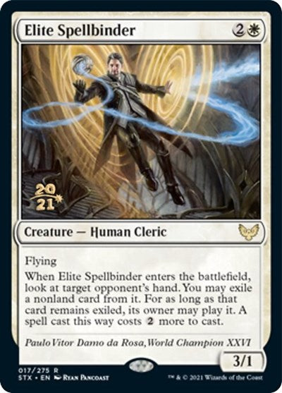 Elite Spellbinder [Strixhaven: School of Mages Prerelease Promos] | Devastation Store