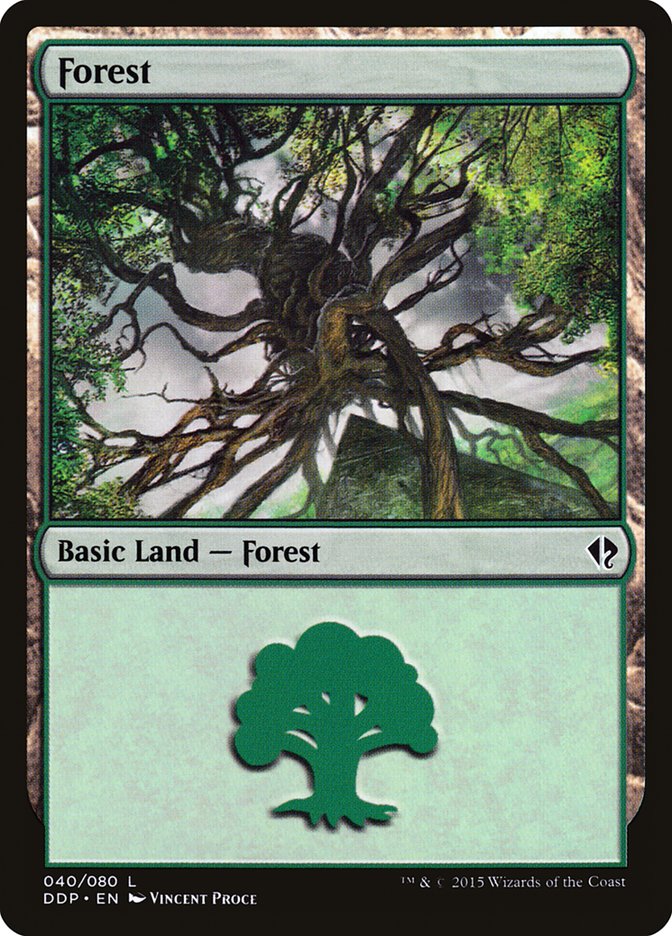 Forest (40) [Duel Decks: Zendikar vs. Eldrazi] - Devastation Store | Devastation Store