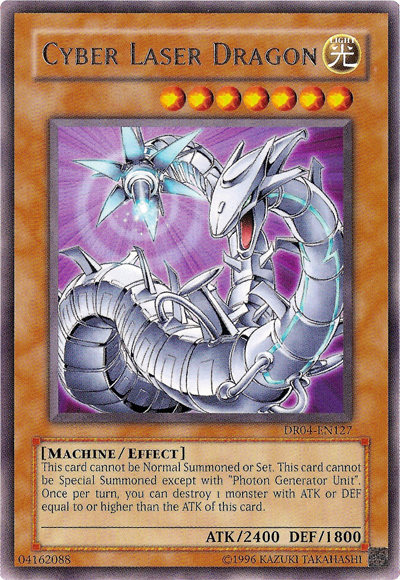 Cyber Laser Dragon [DR04-EN127] Rare | Devastation Store