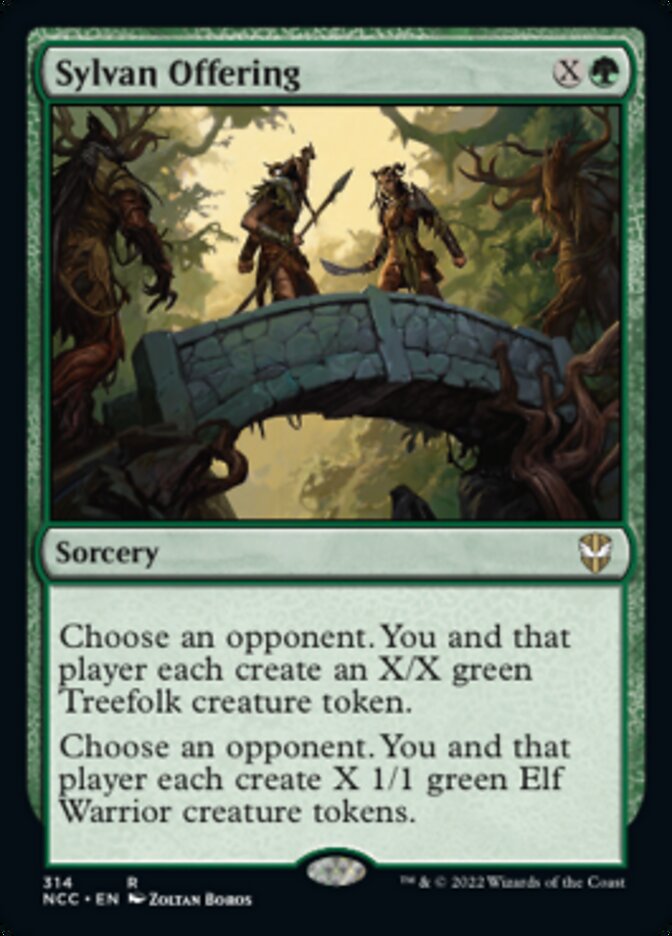 Sylvan Offering [Streets of New Capenna Commander] | Devastation Store