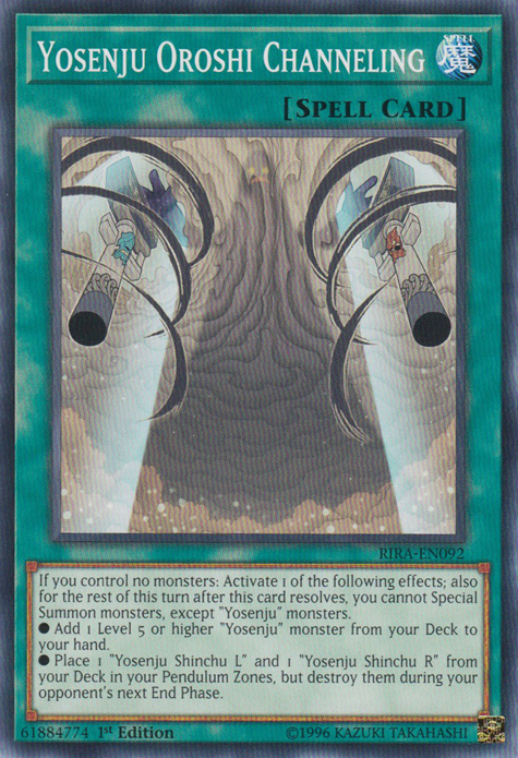 Yosenju Oroshi Channeling [RIRA-EN092] Common | Devastation Store
