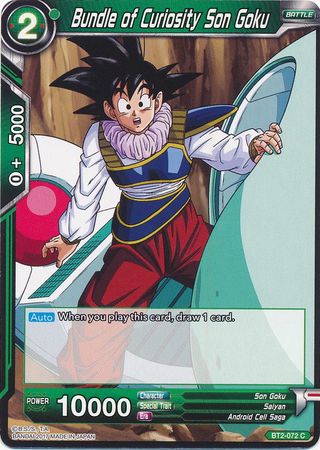 Bundle of Curiosity Son Goku [BT2-072] | Devastation Store