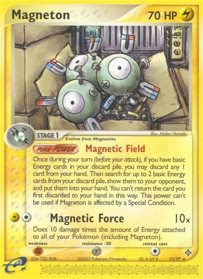 Magneton (17/97) [EX: Dragon] | Devastation Store