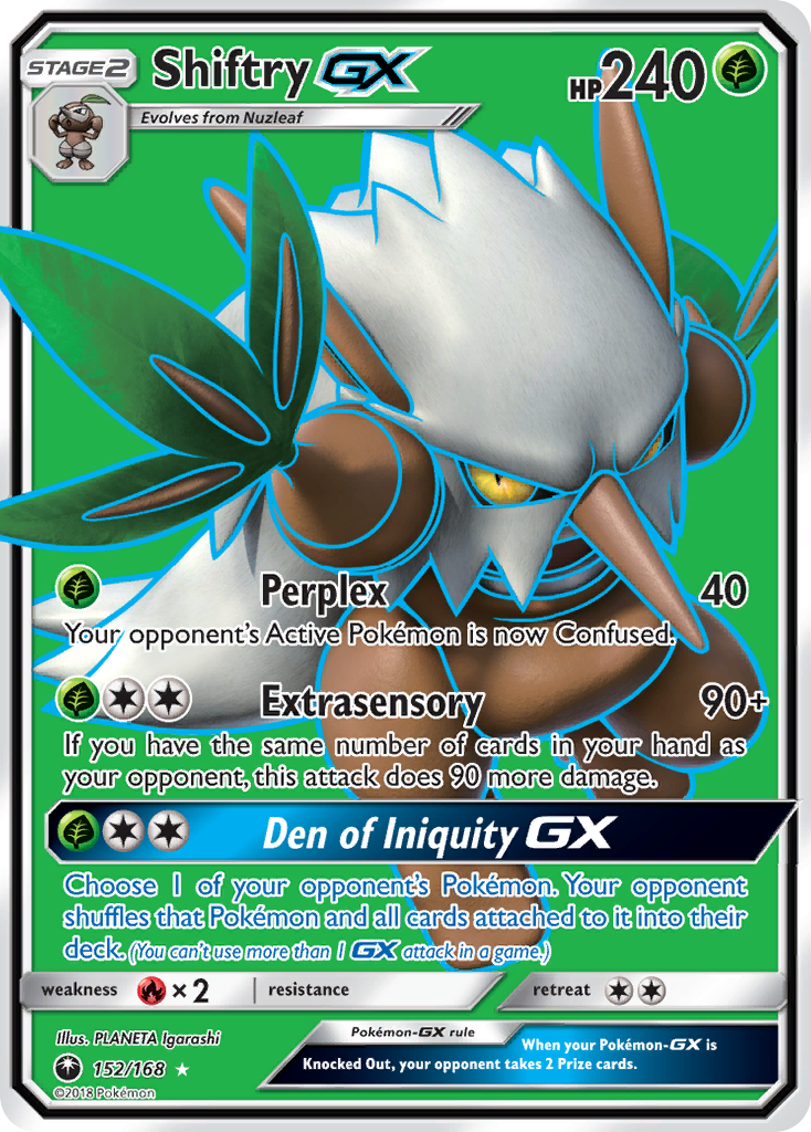 Shiftry GX (152/168) [Sun & Moon: Celestial Storm] | Devastation Store