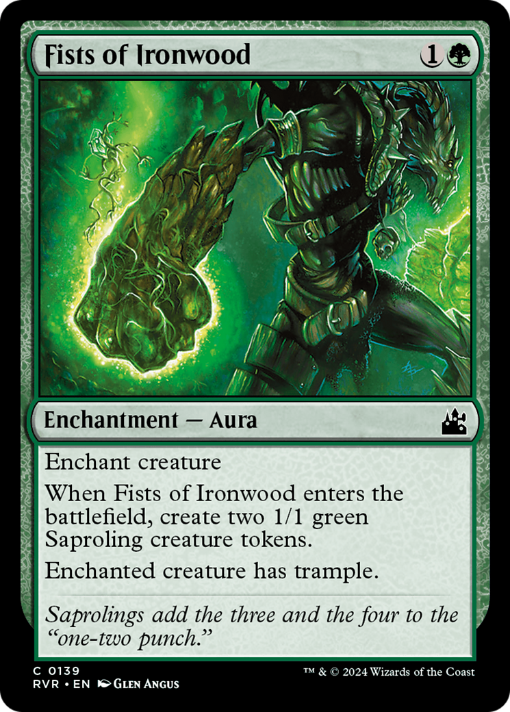 Fists of Ironwood [Ravnica Remastered] | Devastation Store