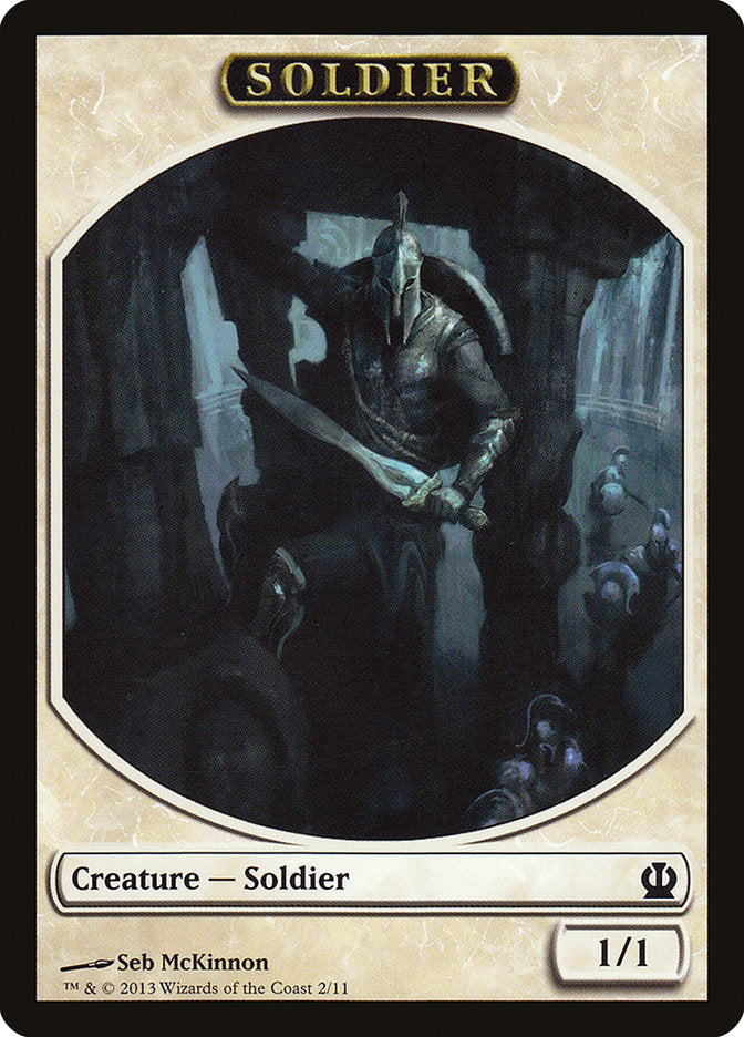 Soldier (2/11) [Theros Tokens] - Devastation Store | Devastation Store