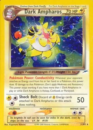 Dark Ampharos (1/105) [Neo Destiny Unlimited] | Devastation Store