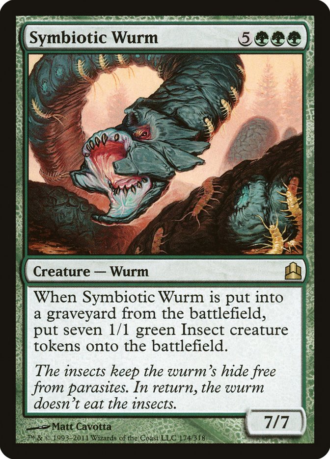 Symbiotic Wurm [Commander 2011] | Devastation Store