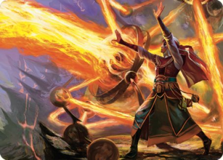 Ghitu Amplifier Art Card [Dominaria United Art Series] | Devastation Store