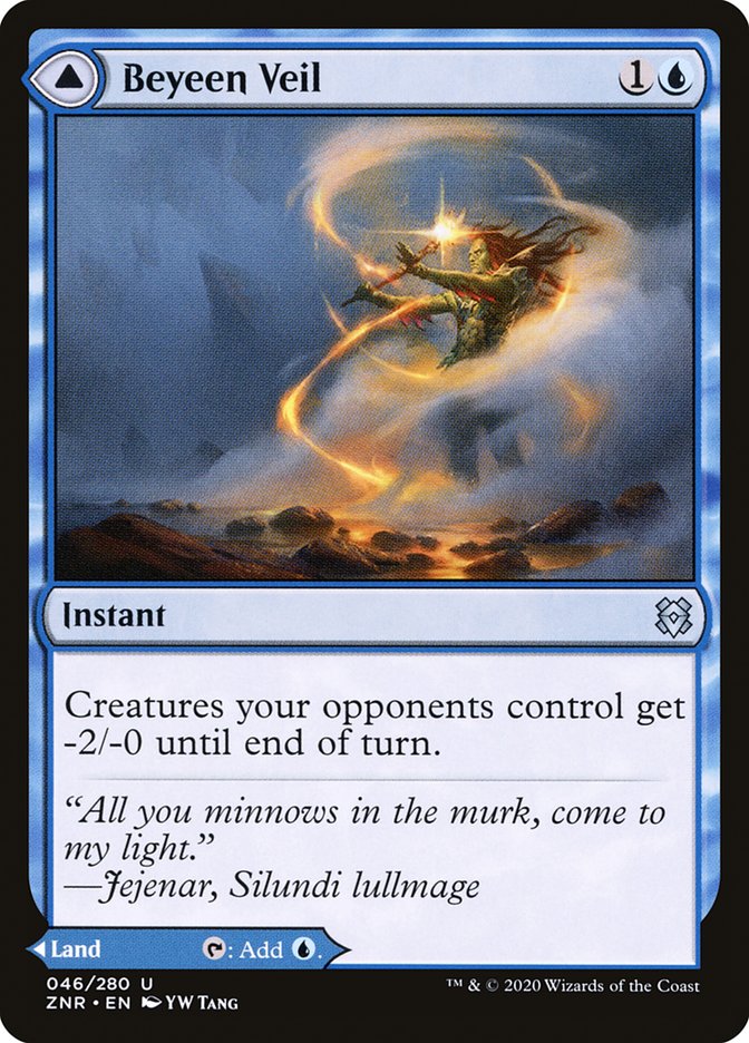 Beyeen Veil // Beyeen Coast [Zendikar Rising] | Devastation Store