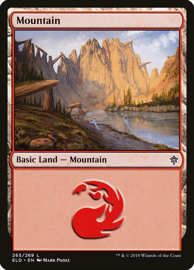 Mountain (265) [Throne of Eldraine] | Devastation Store