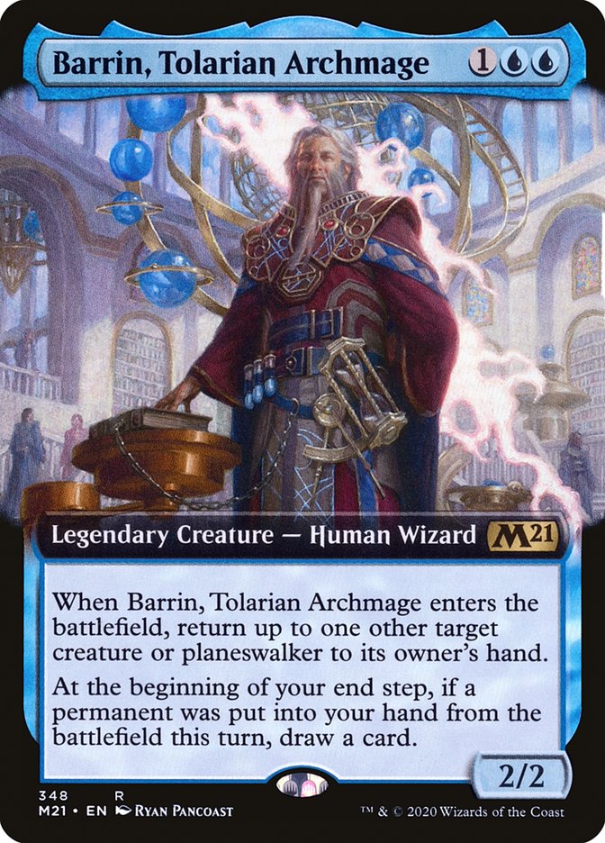Barrin, Tolarian Archmage (Extended) [Core Set 2021] | Devastation Store