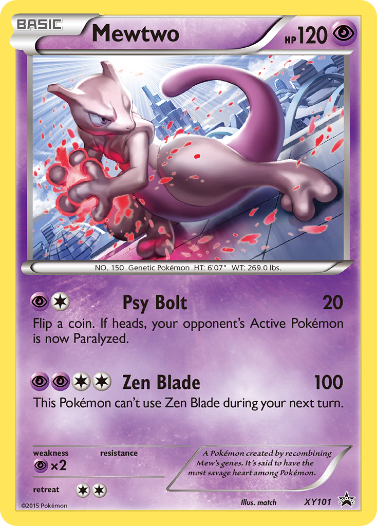Mewtwo (XY101) [XY: Black Star Promos] | Devastation Store